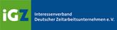 Logo Interessenverbund Deutscher Zeitarbeitunternehmer e.V.